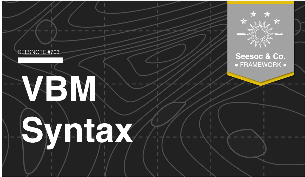 Demonstrate your impact clearly by communicating with the VBM&nbsp;Syntax